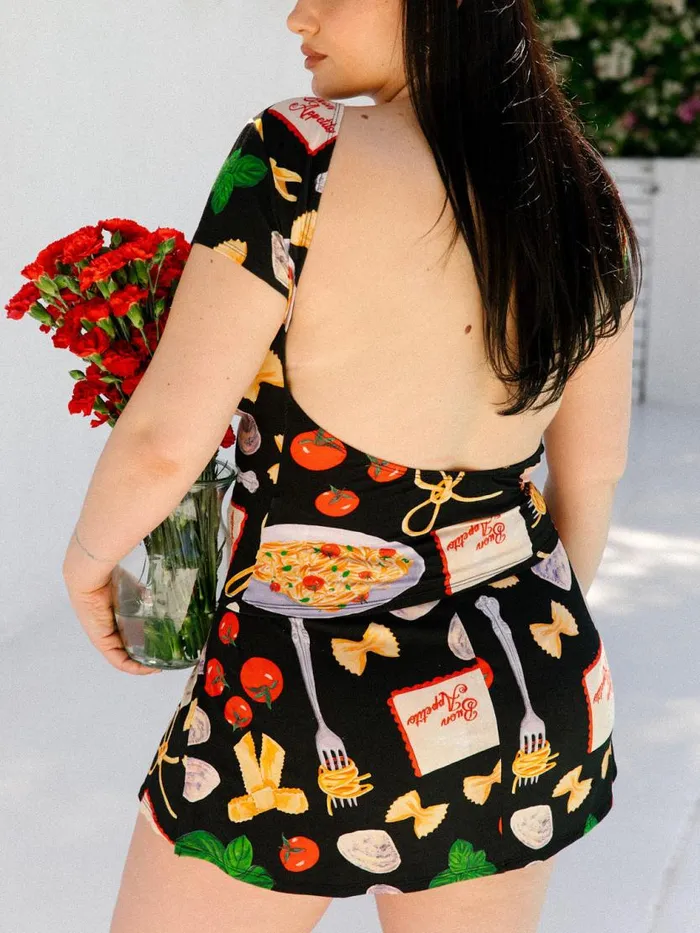 Women Darcy Skort Buon Appetito Black Lisa Says Gah Skirts Women Darcy Skort Buon Appetito Black Lisa Says Gah Skirts