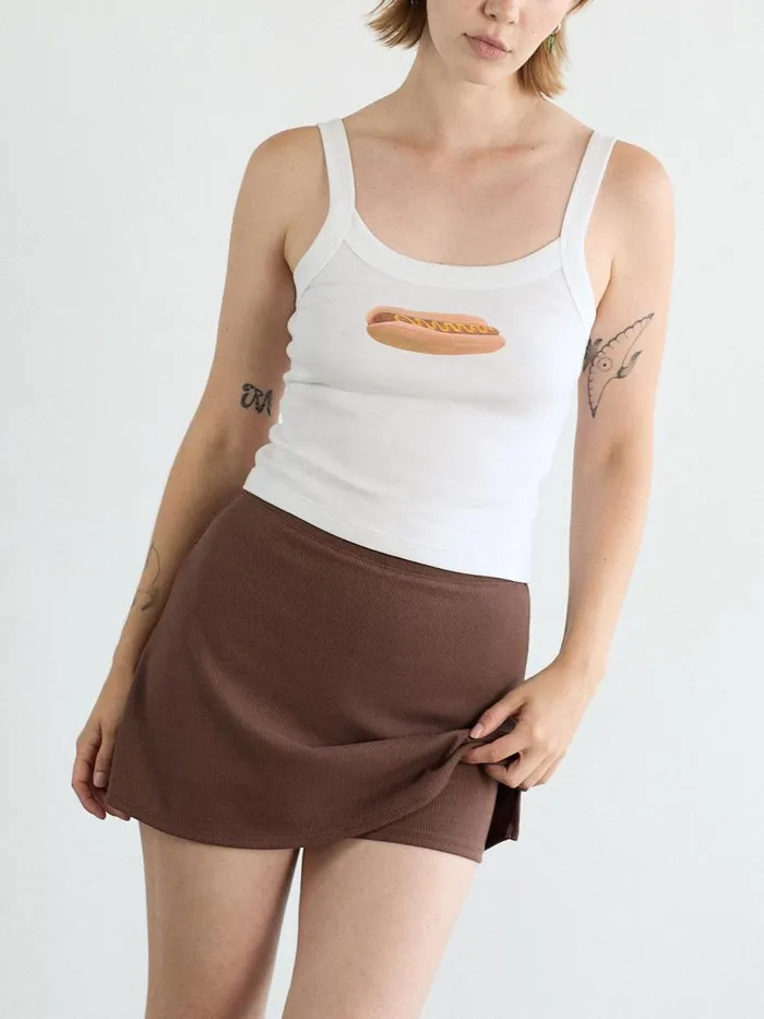 Women Darcy Skort Chocolate Lisa Says Gah Skirts
