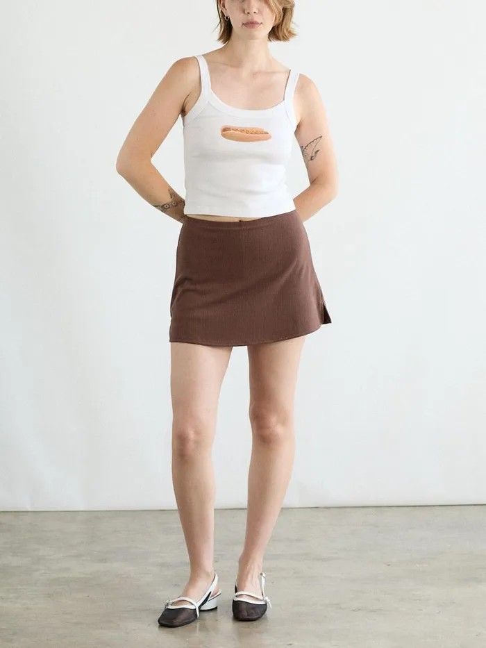 Women Darcy Skort Chocolate Lisa Says Gah Skirts