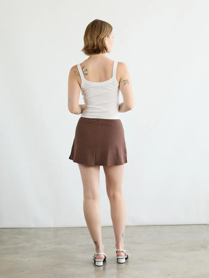 Women Darcy Skort Chocolate Lisa Says Gah Skirts