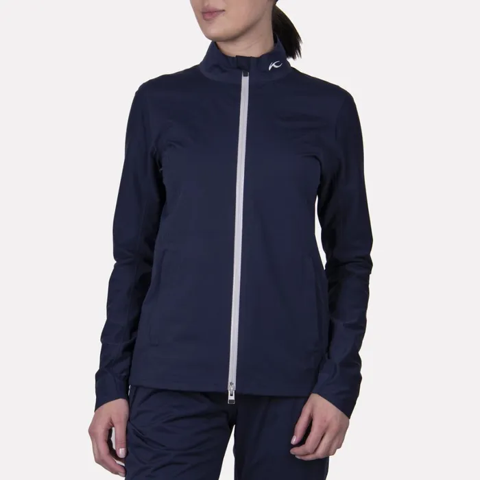 Women Dextra II 25L Jacket 8211 Waterproof Golf Jacket Atlanta Blue KJUS Rainwear Women Dextra II 25L Jacket 8211 Waterproof Golf Jacket Atlanta Blue KJUS Rainwear
