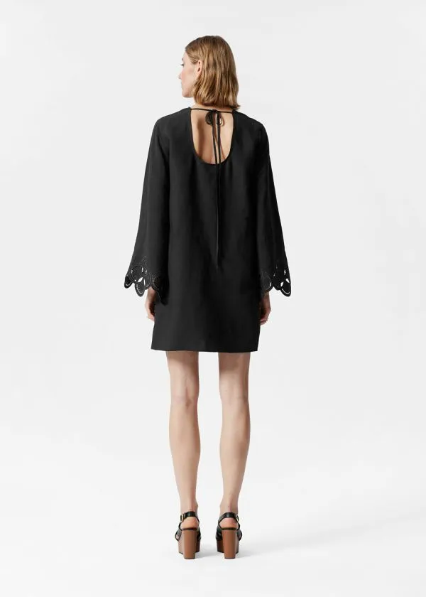 Women Dresses and Other Stories WideSleeve Mini Dress Black