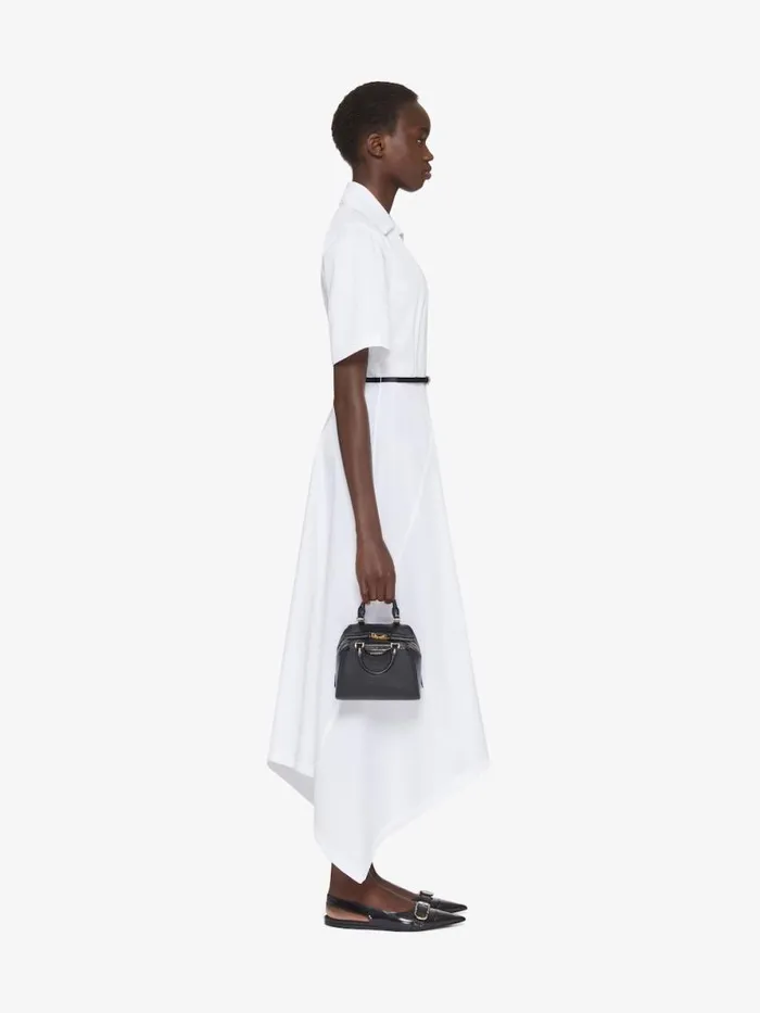 Women Dresses Givenchy Voyou Dress In Poplin White