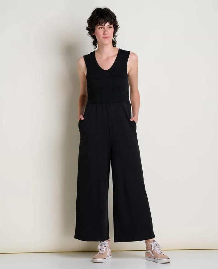 Women Dresses Toad and Co Gemina Sleeveless Jumpsuit Black