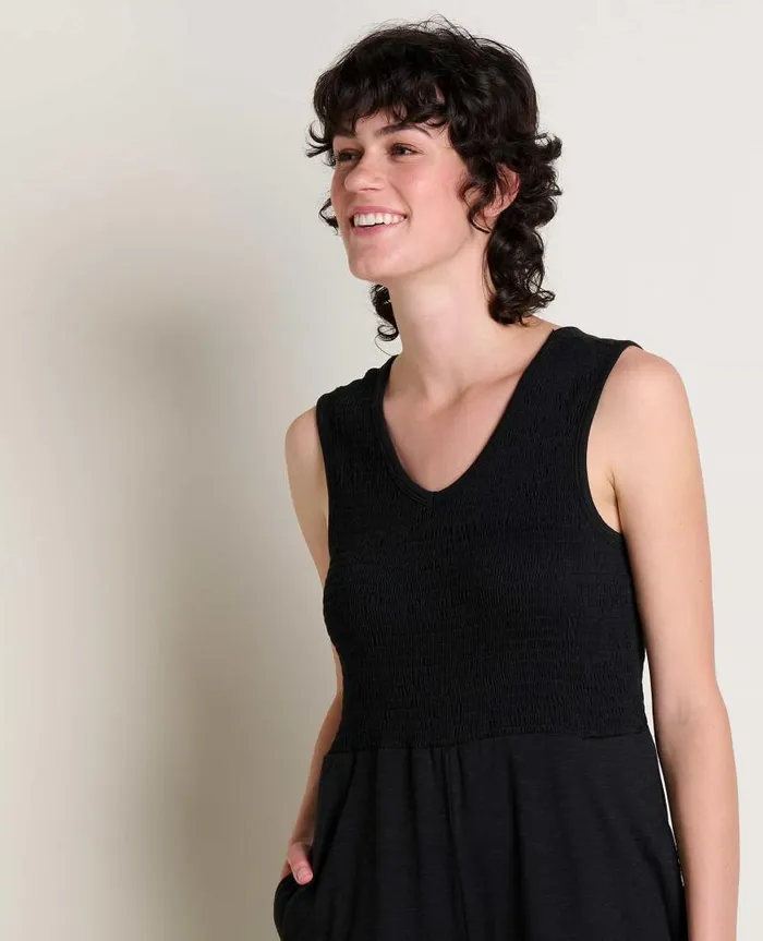 Women Dresses Toad and Co Gemina Sleeveless Jumpsuit Black