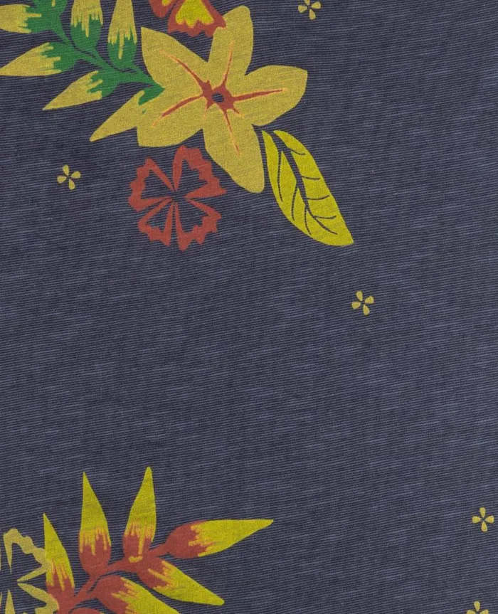 Women Dresses Toad and Co Plumeria Halter Dress True Navy Lg Floral Print