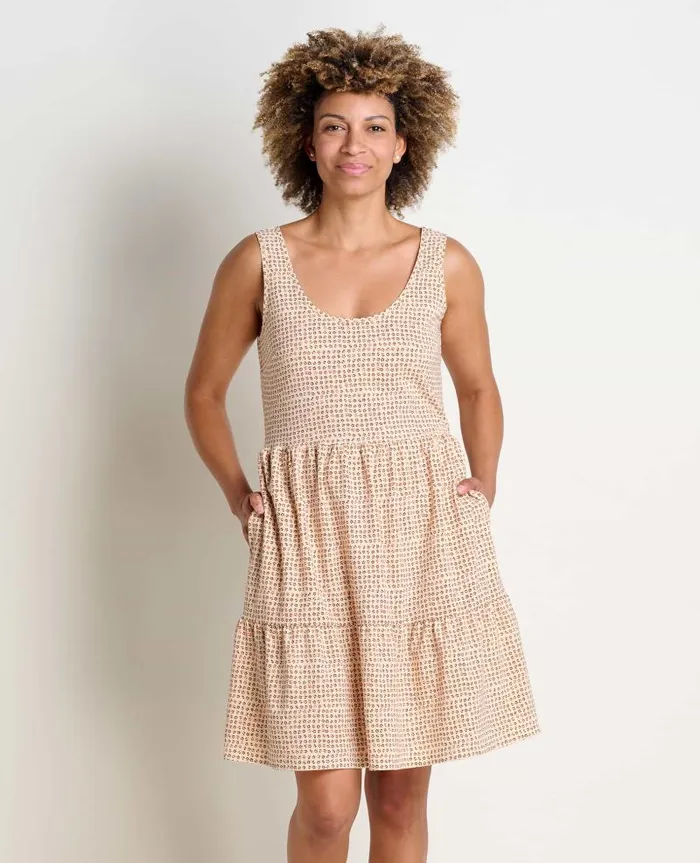 Women Dresses Toad and Co Sunkissed Sunsana Dress Barley Texture Print