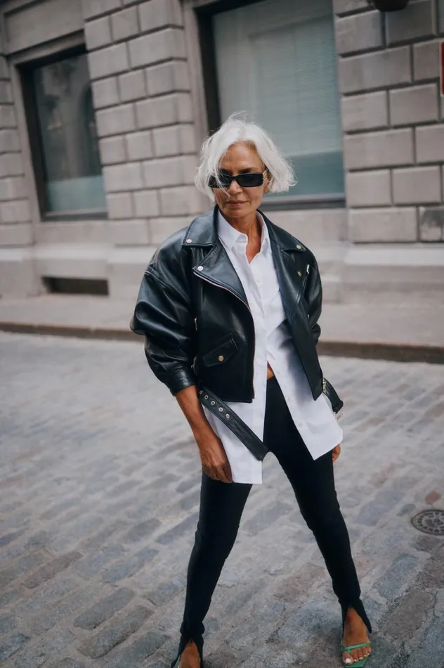Women DYLAN 80039s Leather Biker Jacket Black LAMARQUE Leather Jackets Women DYLAN 80039s Leather Biker Jacket Black LAMARQUE Leather Jackets