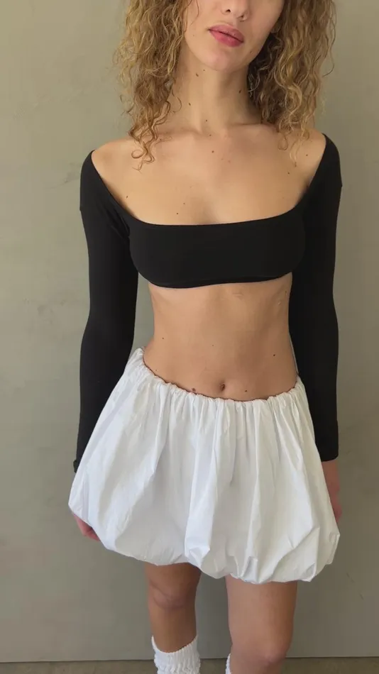 Women El Tigre Chiquito Crop Top Black Lisa Says Gah Tops