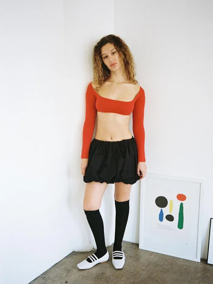 Women El Tigre Chiquito Crop Top Tomate Lisa Says Gah Sleeveless Tops Women El Tigre Chiquito Crop Top Tomate Lisa Says Gah Sleeveless Tops
