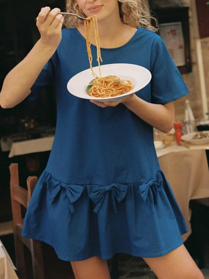 Women Esme Babydoll Dress Cobalt Lisa Says Gah Dresses