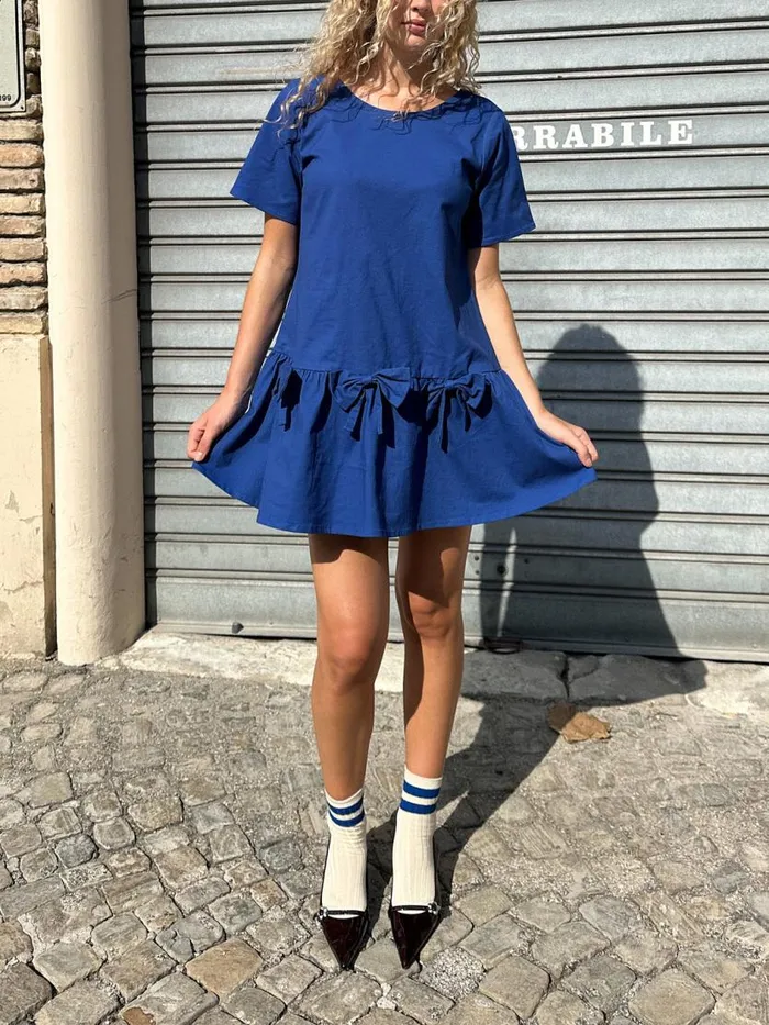 Women Esme Babydoll Dress Cobalt Lisa Says Gah Dresses