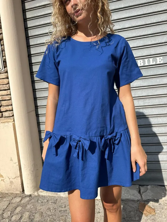 Women Esme Babydoll Dress Cobalt Lisa Says Gah Dresses