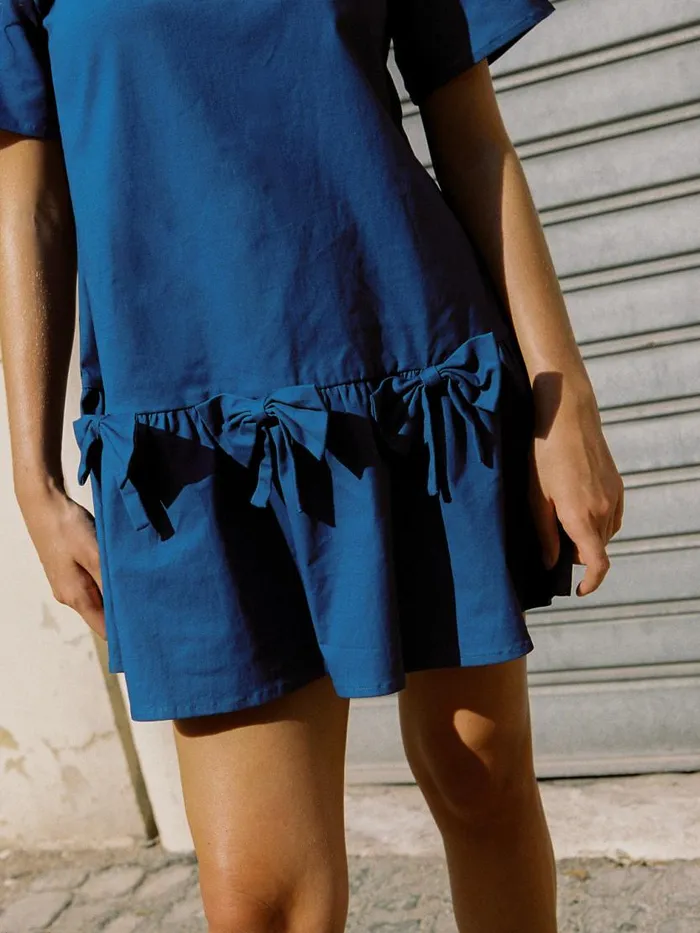 Women Esme Babydoll Dress Cobalt Lisa Says Gah Dresses