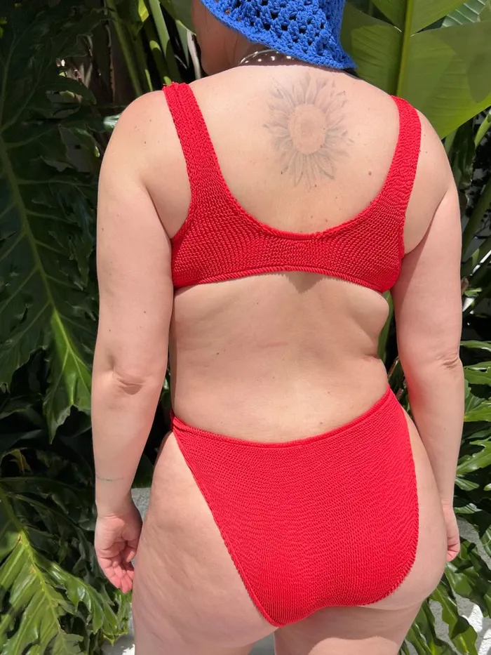 Women Eva Standard Waist Two Piece Pimento Lisa Says Gah Swim