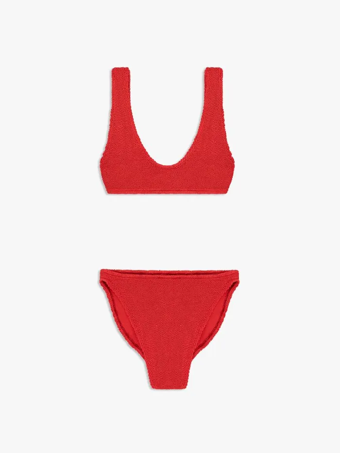 Women Eva Standard Waist Two Piece Pimento Lisa Says Gah Swim