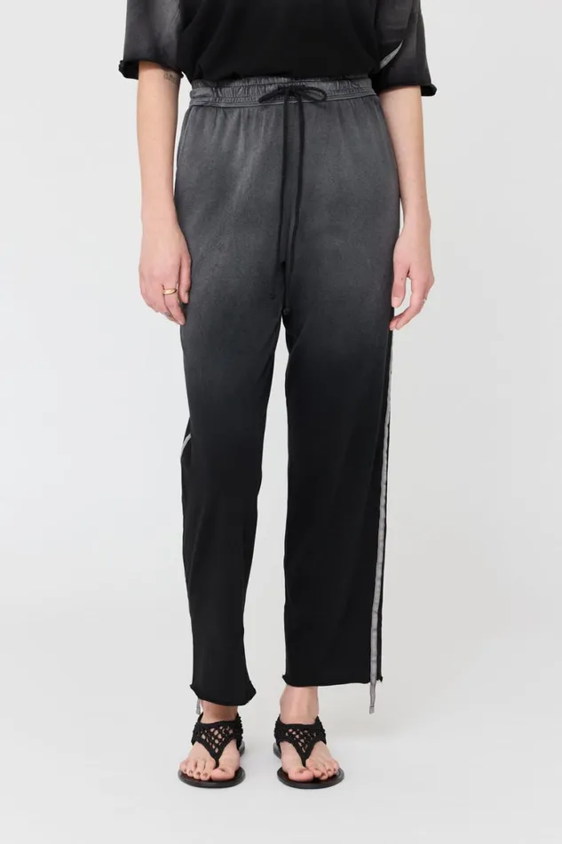 Women Faded Black Adams Pant Raquel Allegra Bottoms