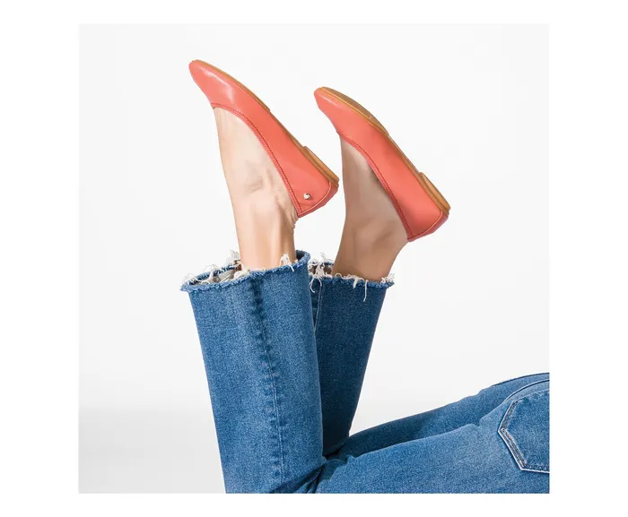 Women Flats and SlipOns Hush Puppies Chaste Ballet Ginger Spice Leather Women Flats and SlipOns Hush Puppies Chaste Ballet Ginger Spice Leather