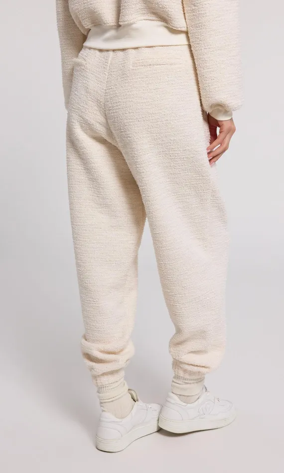Women Generation Love Clothing Pants Rena Tweed Jogger Cream
