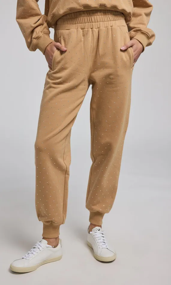 Women Generation Love Clothing Pants Ruel Crystal Sweatpants Camelclear