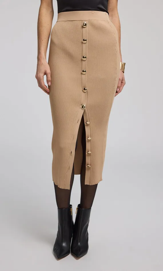 Women Generation Love Clothing Skirts Addie Rib Skirt Camel