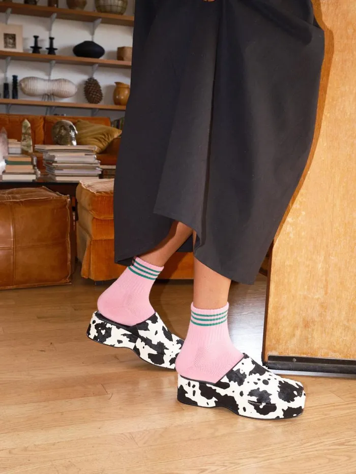 Women Girlfriend Socks Rose Pink Lisa Says Gah Socks