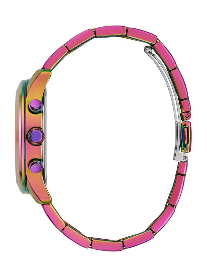 Women GUESS Fantasia Iridescent Multifunctional Watch Rose Gold Watches Women GUESS Fantasia Iridescent Multifunctional Watch Rose Gold Watches