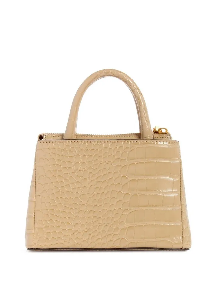 Women GUESS G James Mini Satchel Taupe Handbags Women GUESS G James Mini Satchel Taupe Handbags