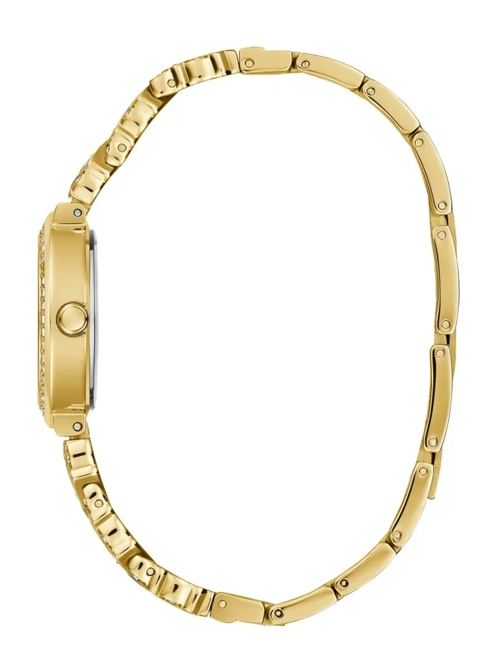 Women GUESS GoldTone Analog Watch Gold Watches