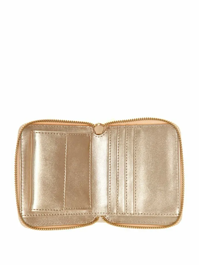 Women GUESS Laryn Small ZipAround Wallet Cognac Handbags Women GUESS Laryn Small ZipAround Wallet Cognac Handbags