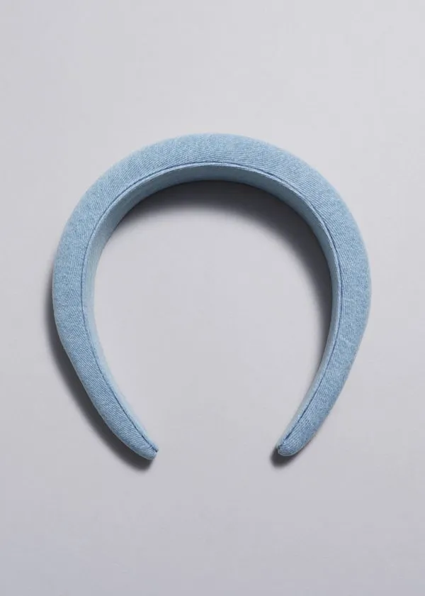 Women Hair Accessories and Other Stories Denim Alice Band Blue Women Hair Accessories and Other Stories Denim Alice Band Blue