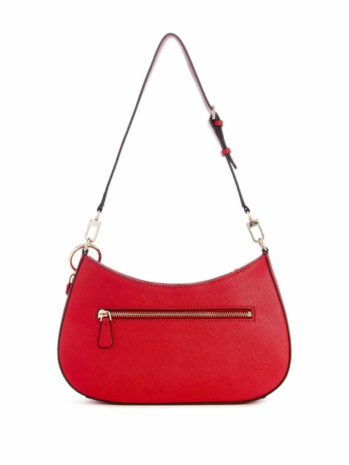 Women Handbags GUESS Noelle Shoulder Bag Red
