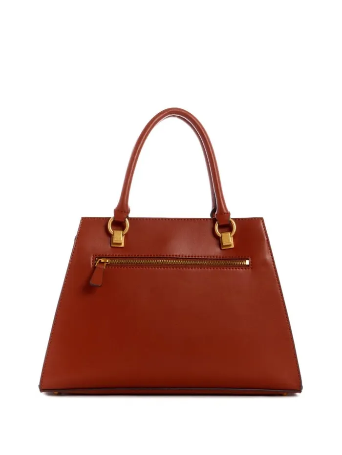Women Handbags GUESS Stephi Girlfriend Satchel Whiskey