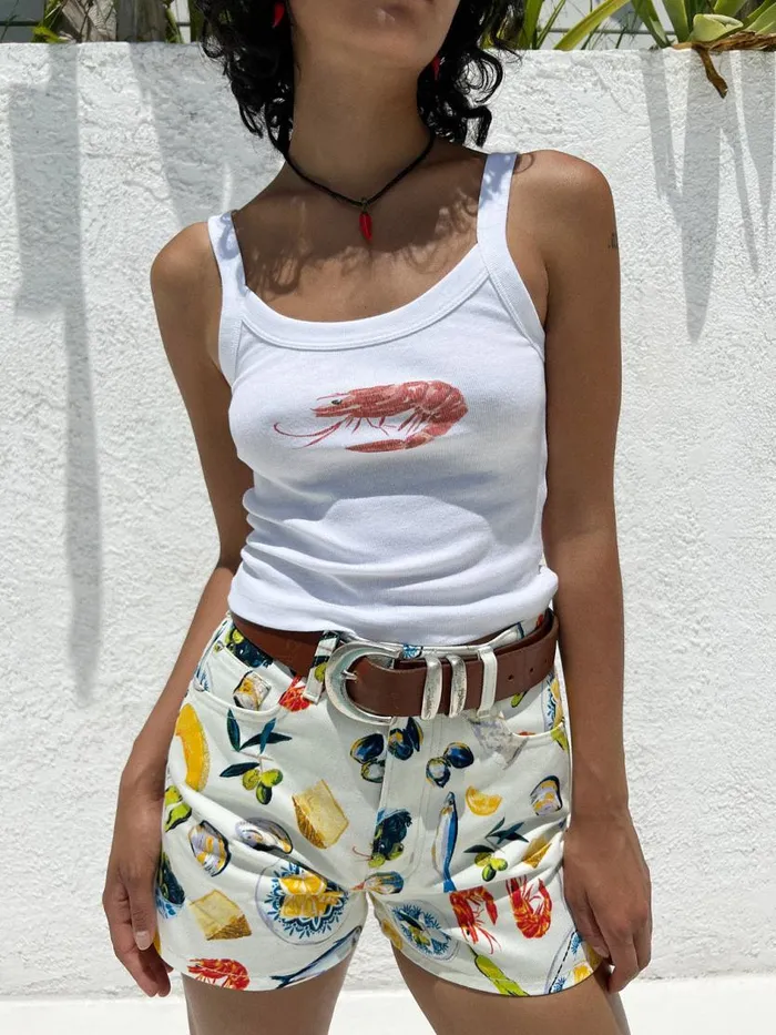Women Harley Tank Prawn Lisa Says Gah Graphic Tees