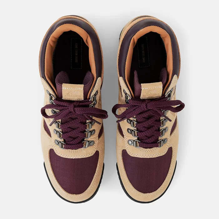 Women Hiking and Trail New Balance ALD x New Balance Rainier Sheepskin with Mauve Wine Women Hiking and Trail New Balance ALD x New Balance Rainier Sheepskin with Mauve Wine