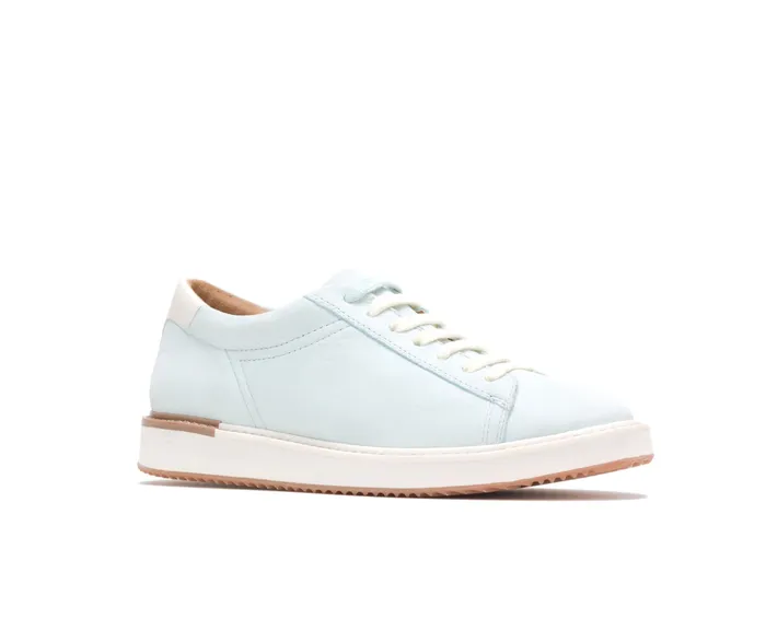 Women Hush Puppies Sabine Sneaker Pale Blue Leather Sneakers Women Hush Puppies Sabine Sneaker Pale Blue Leather Sneakers