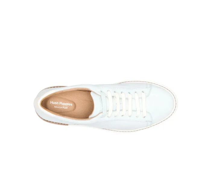 Women Hush Puppies Sabine Sneaker Pale Blue Leather Sneakers Women Hush Puppies Sabine Sneaker Pale Blue Leather Sneakers