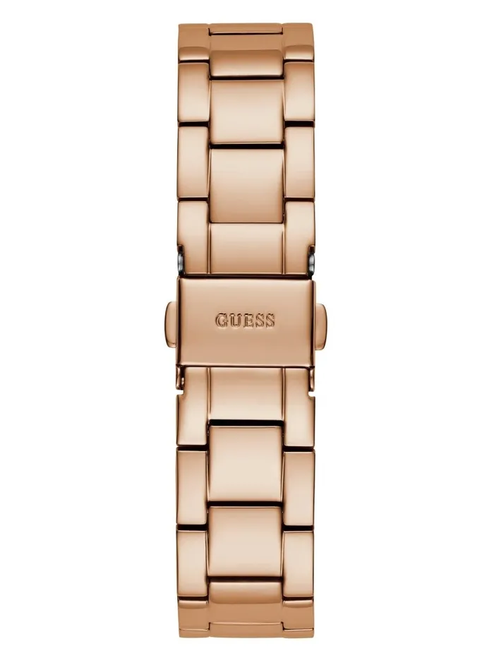 Women Iconic Rose GoldTone Analog Watch Rogd Watches GUESS Women Iconic Rose GoldTone Analog Watch Rogd Watches GUESS