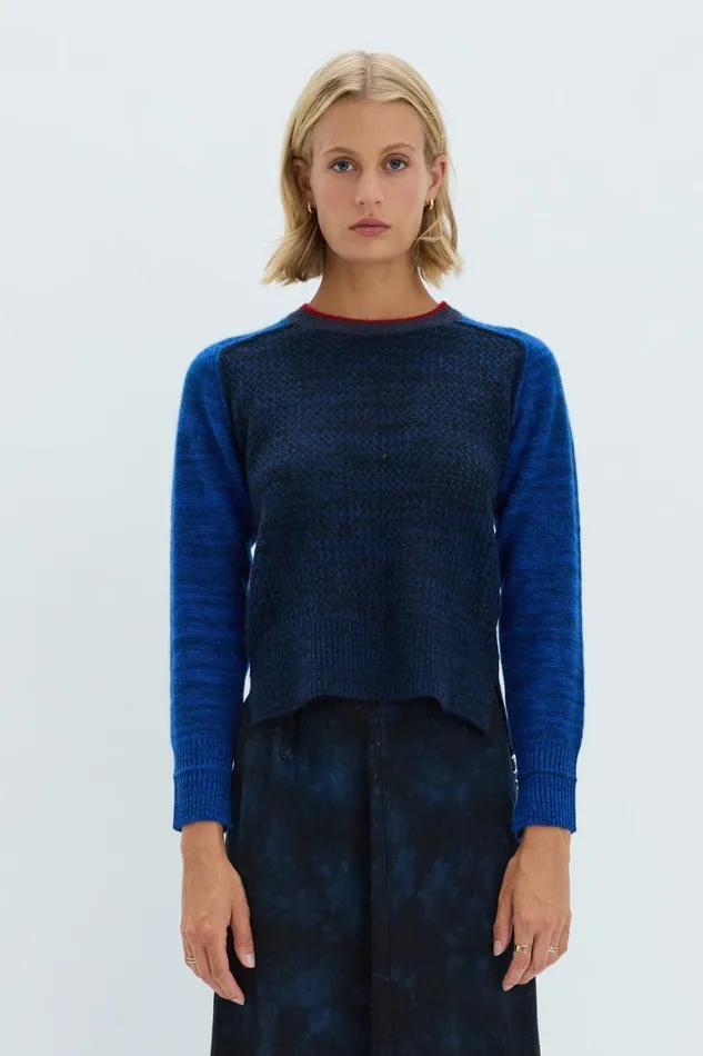 Women Indigo Cashmere Lilith Sweater Raquel Allegra Dresses