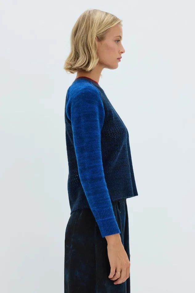Women Indigo Cashmere Lilith Sweater Raquel Allegra Dresses