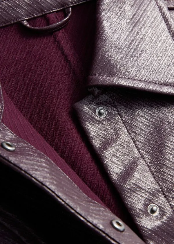 Women Jackets and Coats and Other Stories Cropped PatchPocket Jacket Plum