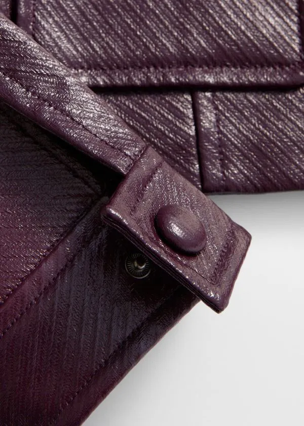 Women Jackets and Coats and Other Stories Cropped PatchPocket Jacket Plum