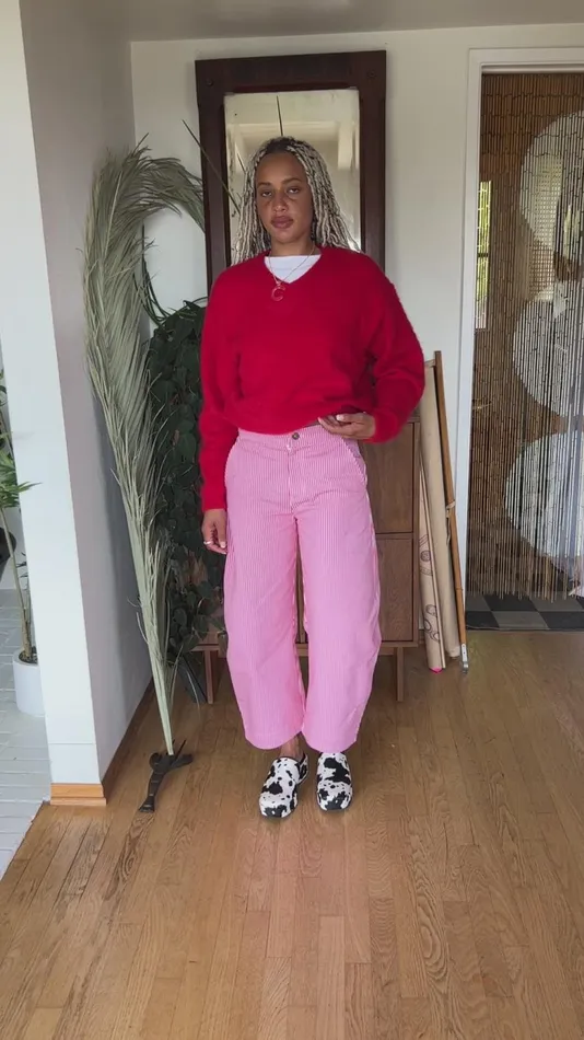 Women James Sweater Red Lisa Says Gah Sweaters