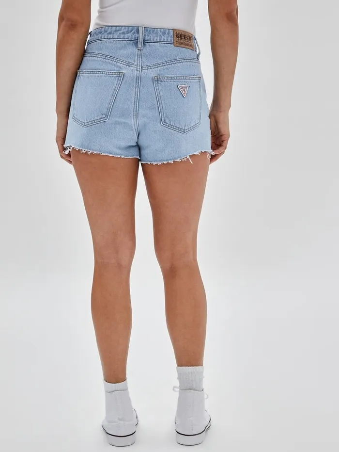Women Jeans and Denim GUESS GUESS Originals Kit Destroyed Denim Shorts Go Fez Lt Wash Women Jeans and Denim GUESS GUESS Originals Kit Destroyed Denim Shorts Go Fez Lt Wash
