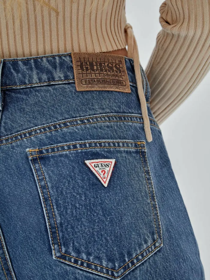Women Jeans and Denim GUESS GUESS Originals Patch Pocket Wide Leg Jeans Go Astrid Medium Wash Women Jeans and Denim GUESS GUESS Originals Patch Pocket Wide Leg Jeans Go Astrid Medium Wash