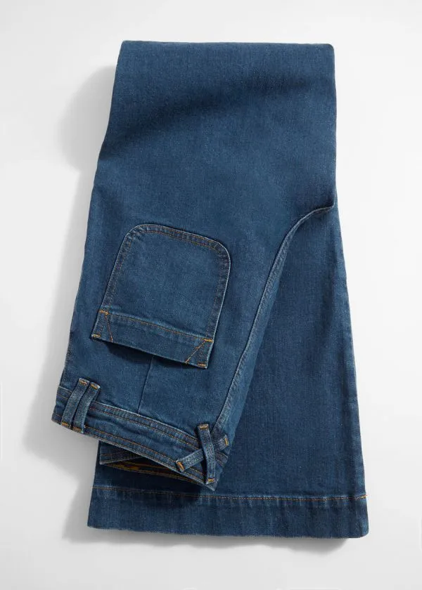 Women Jeans and Other Stories HighWaist Flared Jeans New Blue