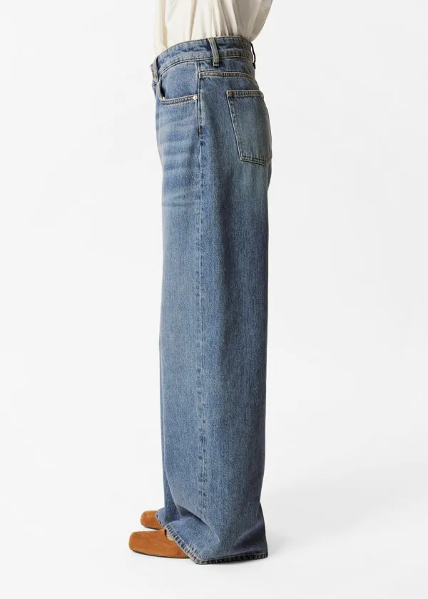 Women Jeans and Other Stories Relaxed WideLeg Jeans Blue