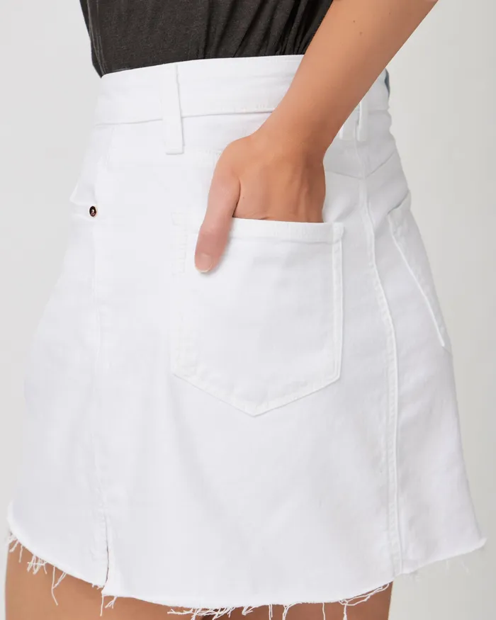 Women Jessie Skirt 8211 Crisp White Skirts PAIGE Women Jessie Skirt 8211 Crisp White Skirts PAIGE