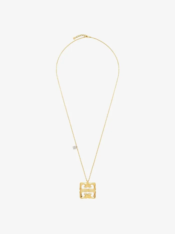 Women Jewelry Givenchy 4G Liquid Necklace In Metal Golden Yellow Women Jewelry Givenchy 4G Liquid Necklace In Metal Golden Yellow