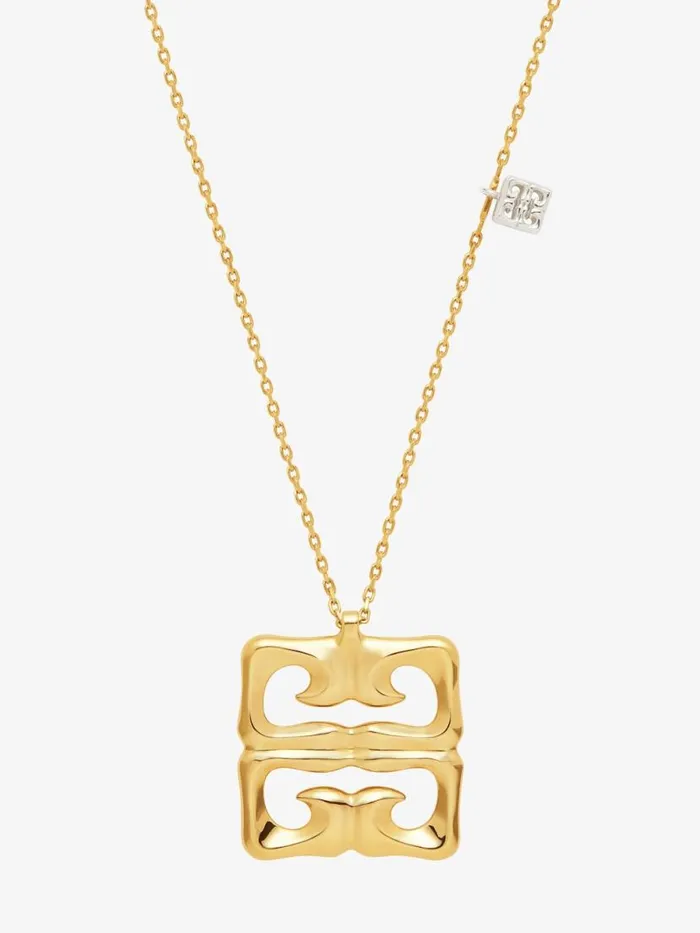Women Jewelry Givenchy 4G Liquid Necklace In Metal Golden Yellow Women Jewelry Givenchy 4G Liquid Necklace In Metal Golden Yellow